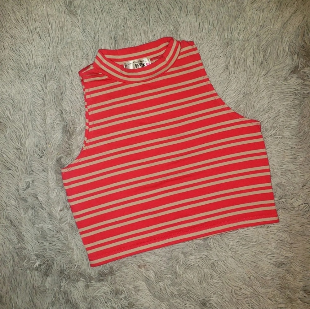 Blood Orange Nude Stripes